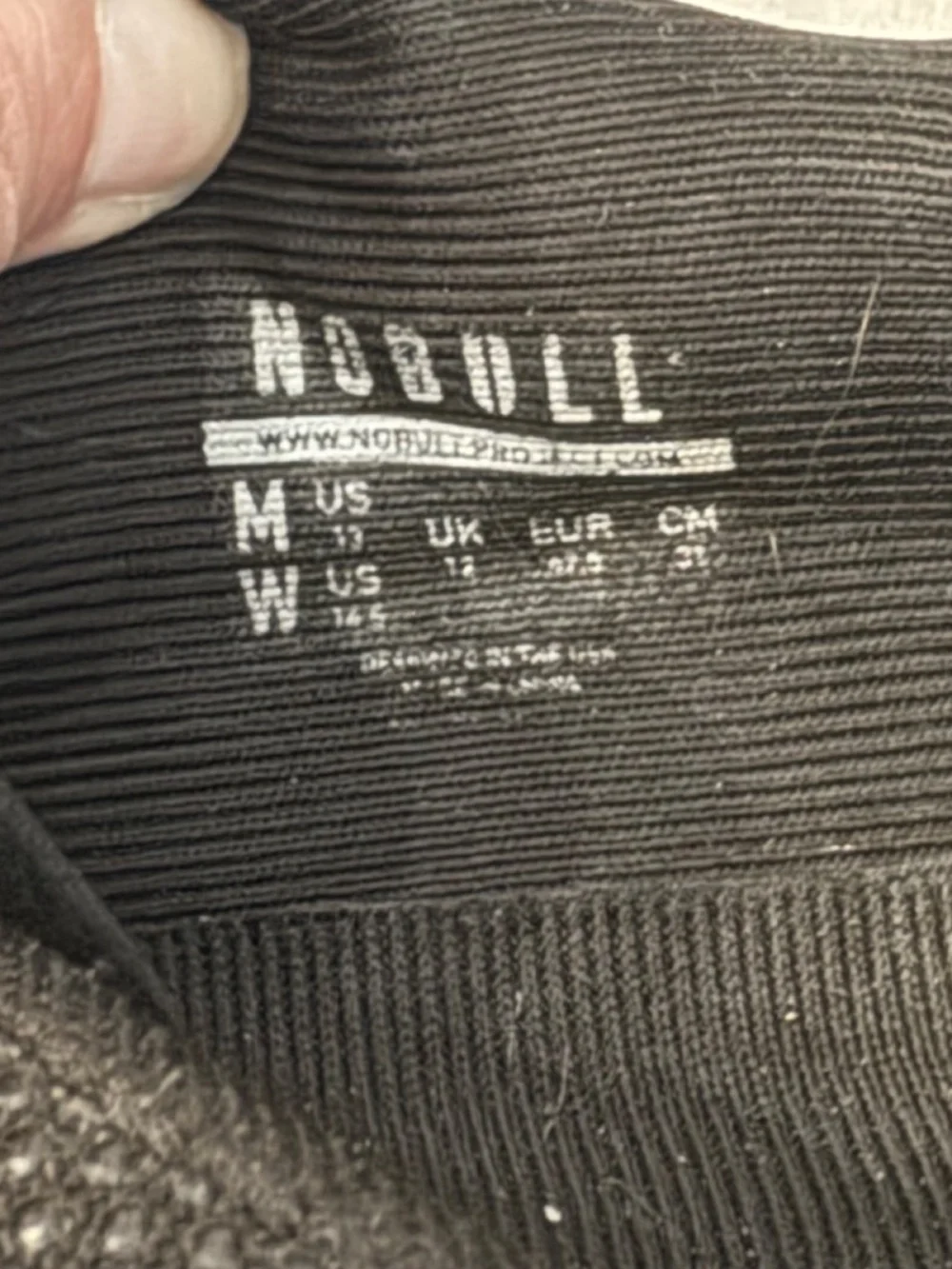 NOBULL Men's Black Outwork Strength Training Tennis Shoes Sz 13 GUC